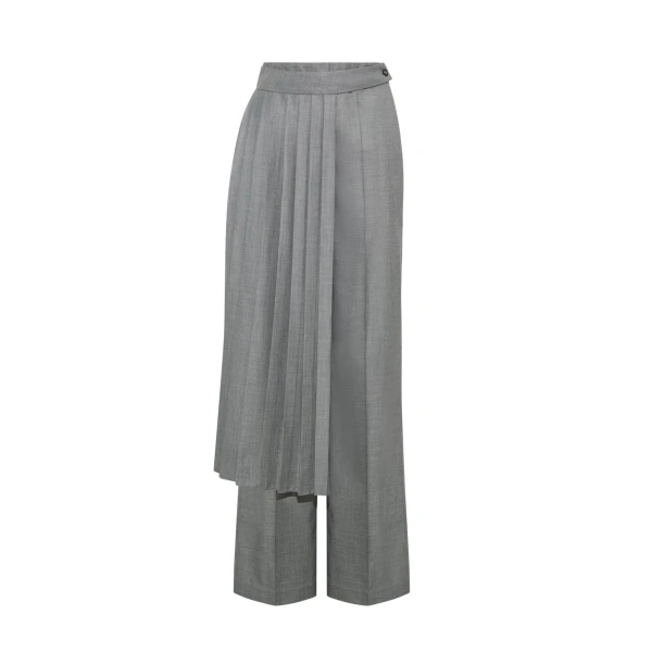 Adam Lippes Nara Pant in Heather Grey