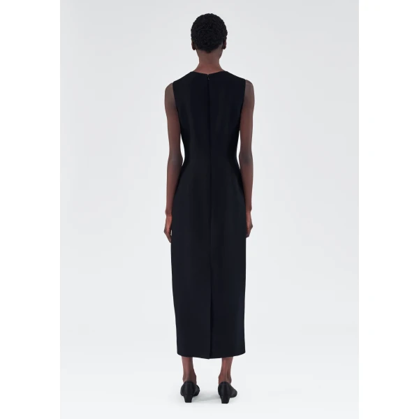 Adam Lippes Ophelia Dress in Black, view 3