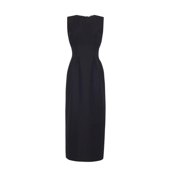 Adam Lippes Ophelia Dress in Black