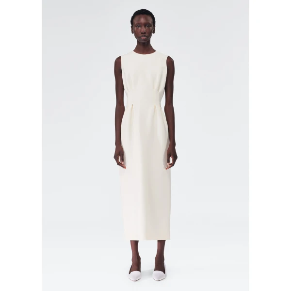 Adam Lippes Ophelia Dress in Ivory, view 2