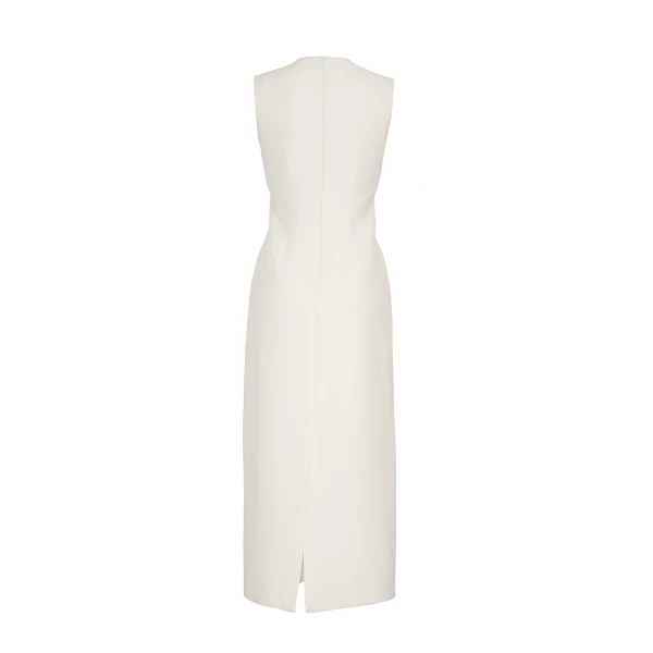 Adam Lippes Ophelia Dress in Ivory, view 4