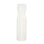Adam Lippes Ophelia Dress in Ivory