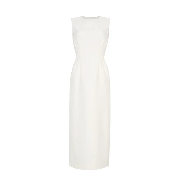 Adam Lippes Ophelia Dress in Ivory