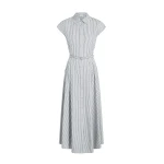 Adam Lippes Palmer Dress in White/Ink