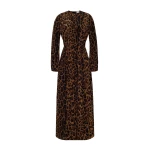 Adam Lippes Paravacini Dress in Natural Leopard