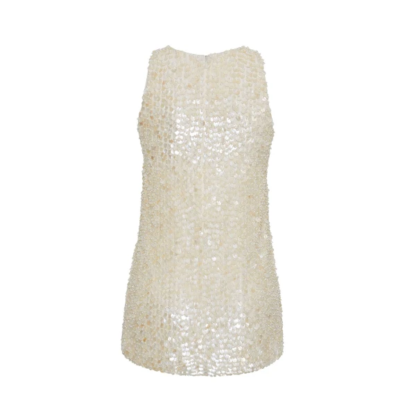 Adam Lippes Rami Top in Ivory, view 5