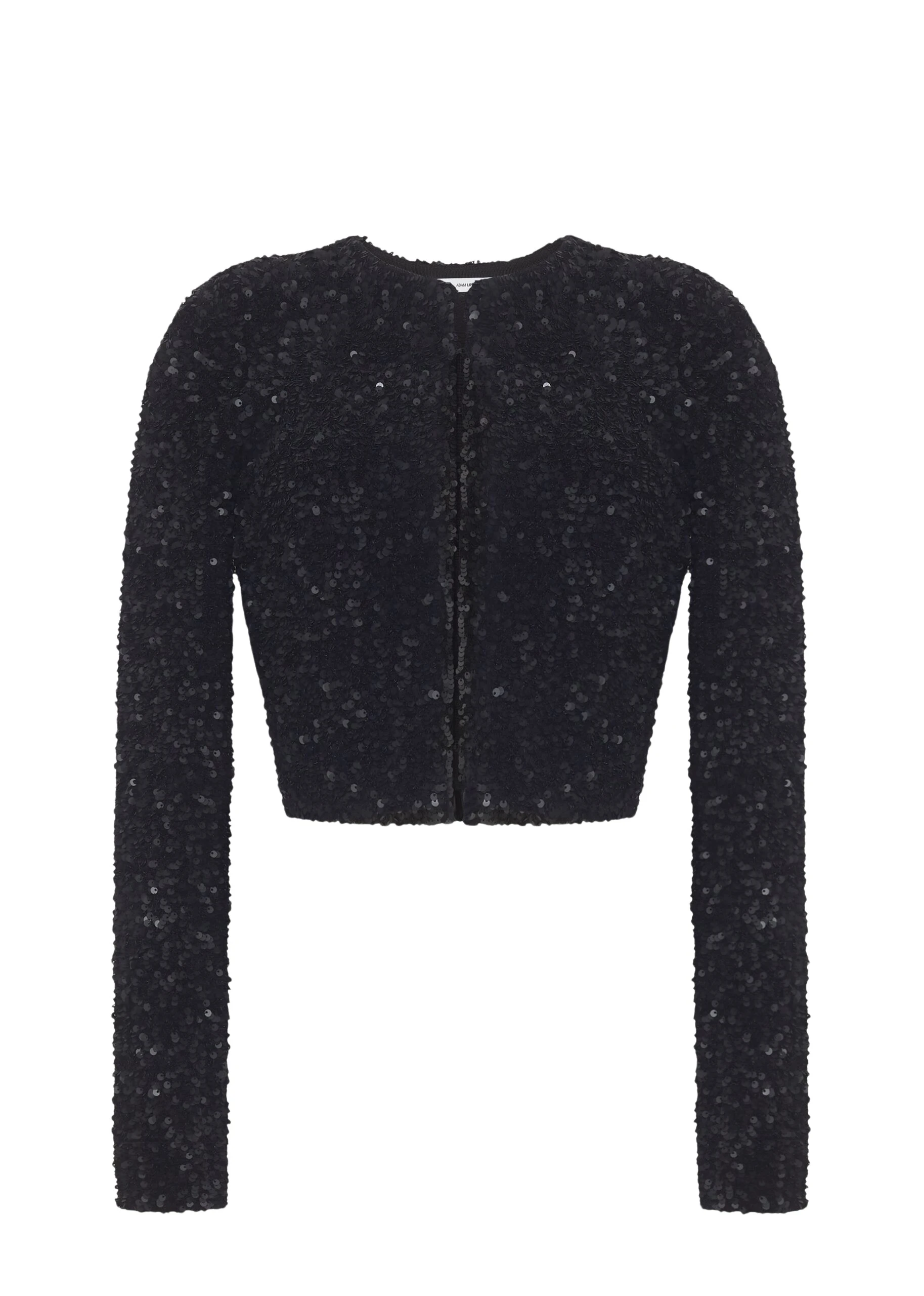 Adam Lippes Raya Cardigan in Black