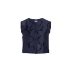 Adam Lippes Remo Top in Navy