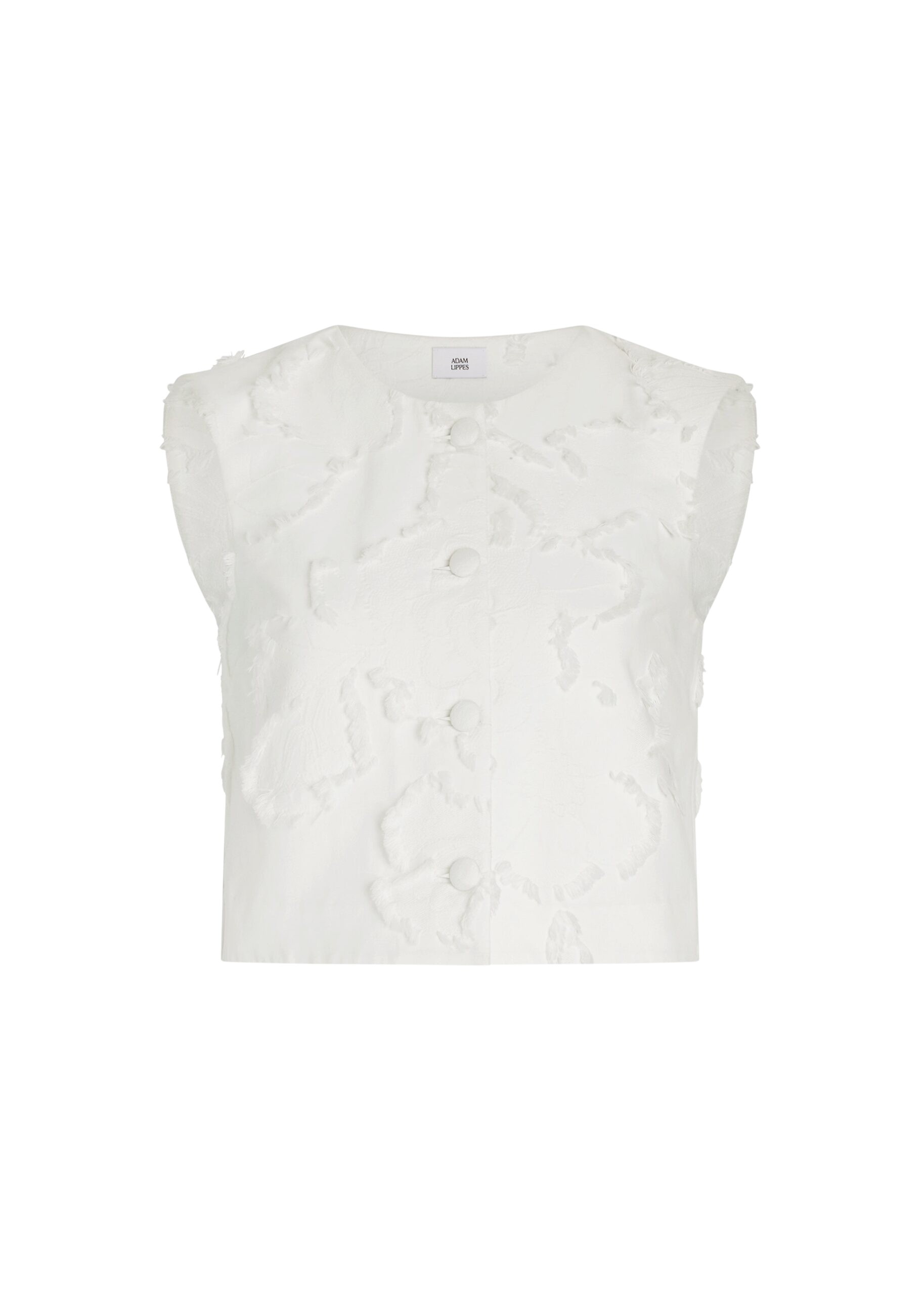 Adam Lippes Remo Top in White