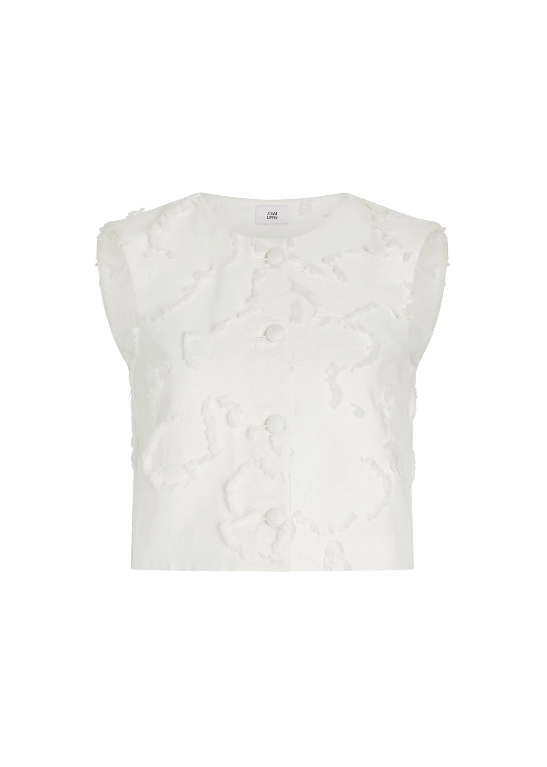 Adam Lippes Remo Top in White