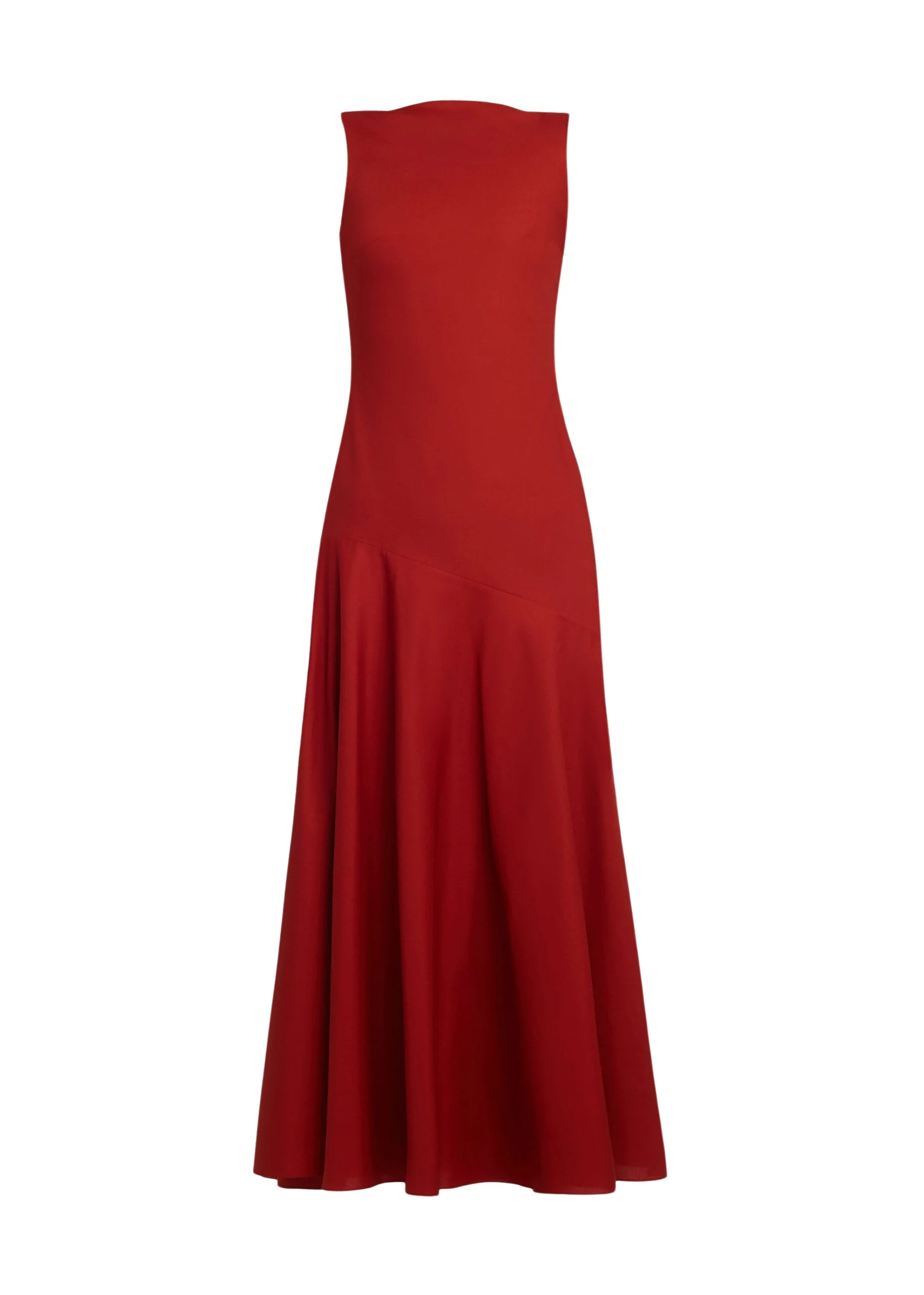 Adam Lippes Ren Dress in Persimmon