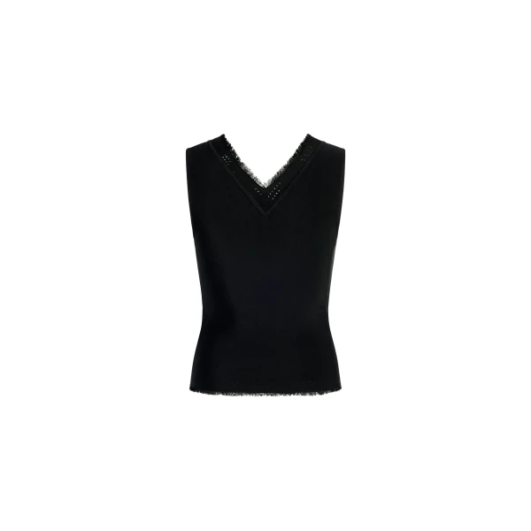 Adam Lippes Ria Top in Black, view 4