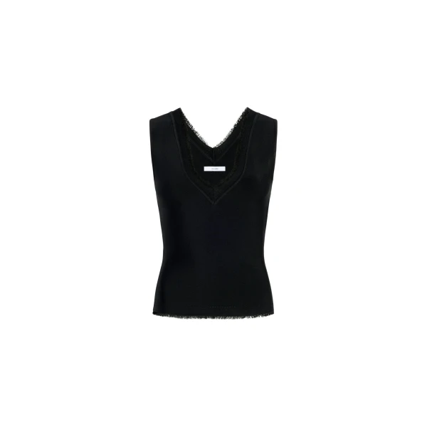 Adam Lippes Ria Top in Black