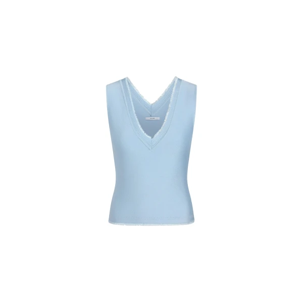 Adam Lippes Ria Top in Blue