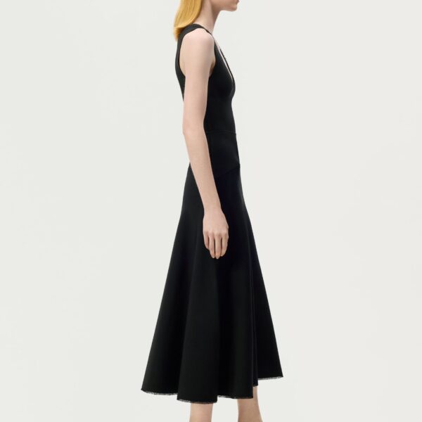 Adam Lippes Romy Skirt in Black, view 3
