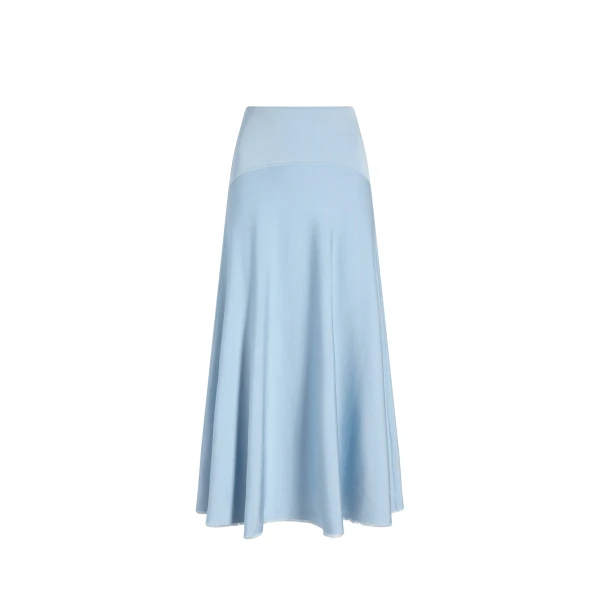 Adam Lippes Romy Skirt in Blue