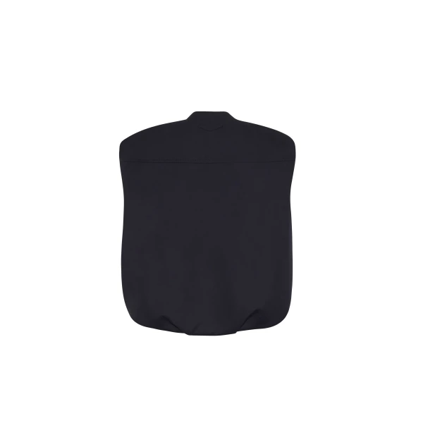 Adam Lippes Ryoshi Vest in Black, view 5