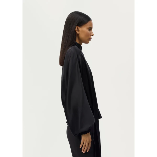 Adam Lippes Sabine Top in Black, view 3