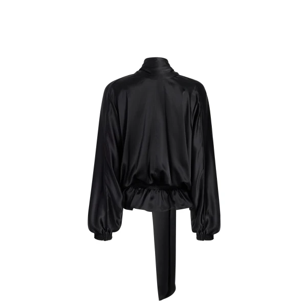 Adam Lippes Sabine Top in Black, view 4