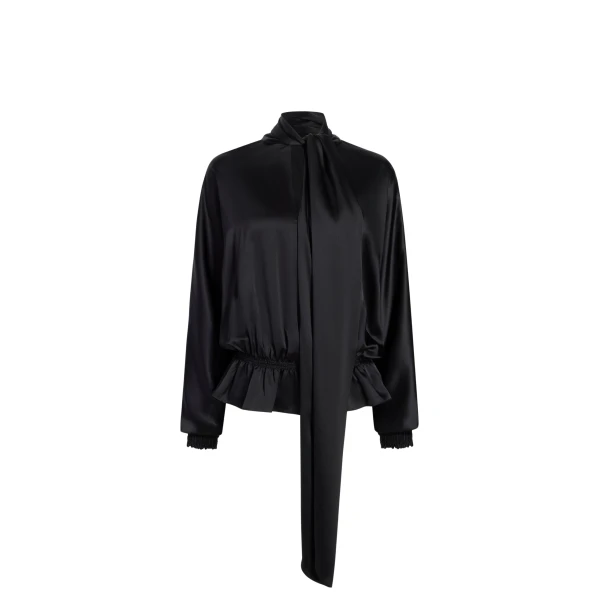 Adam Lippes Sabine Top in Black
