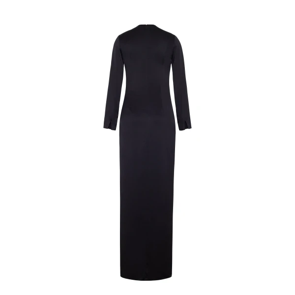 Adam Lippes Salome Dress in Black, view 4