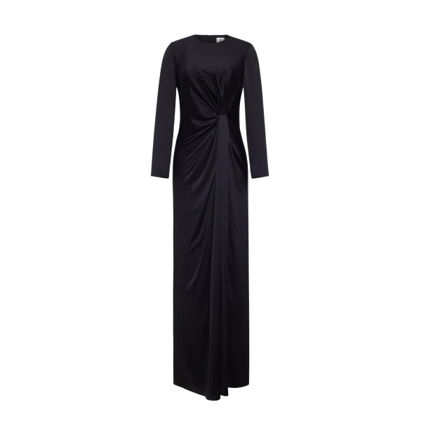 Adam Lippes Salome Dress in Black