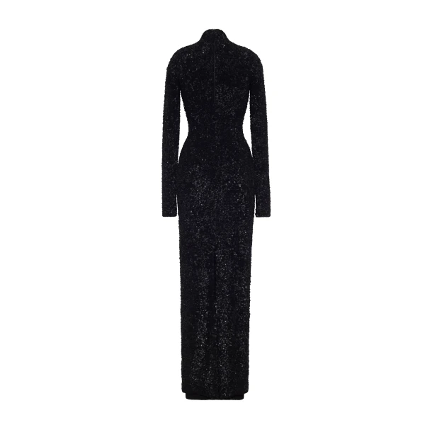 Adam Lippes Samadhi Dress in Black, view 5