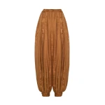 Adam Lippes Sarouel Pant in Cognac