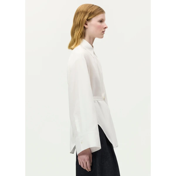 Adam Lippes Sayuri Top in White, view 3