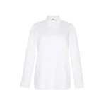 Adam Lippes Shirt With Thin Bow in White