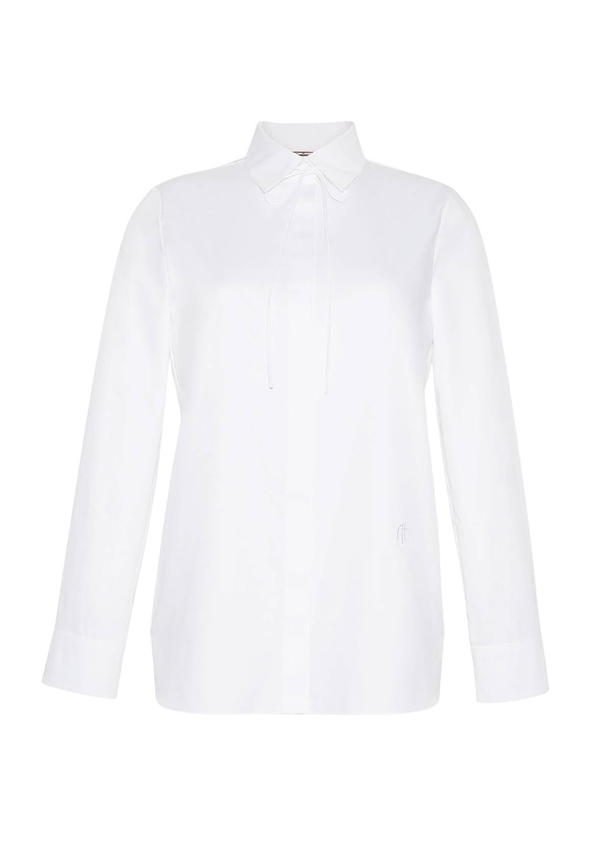 Adam Lippes Shirt With Thin Bow