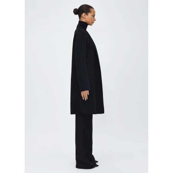 Adam Lippes Short Coat in Black, view 3