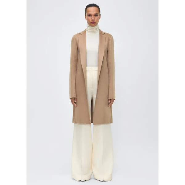 Adam Lippes Short Coat in Camel, view 2