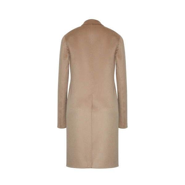 Adam Lippes Short Coat in Camel, view 4