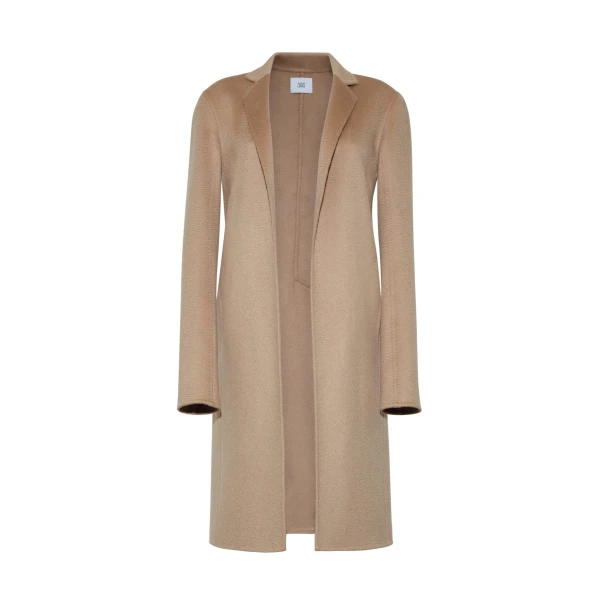 Adam Lippes Short Coat in Camel