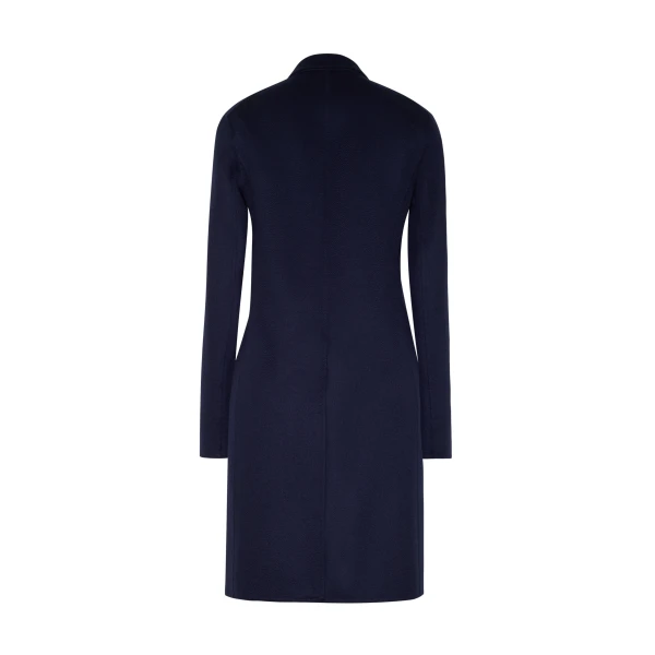Adam Lippes Short Coat in Navy, view 4
