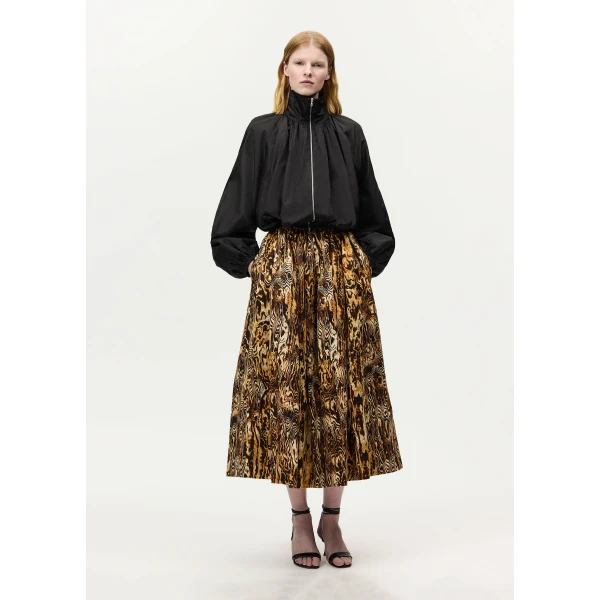 Adam Lippes Simone Jacket in Black, view 4