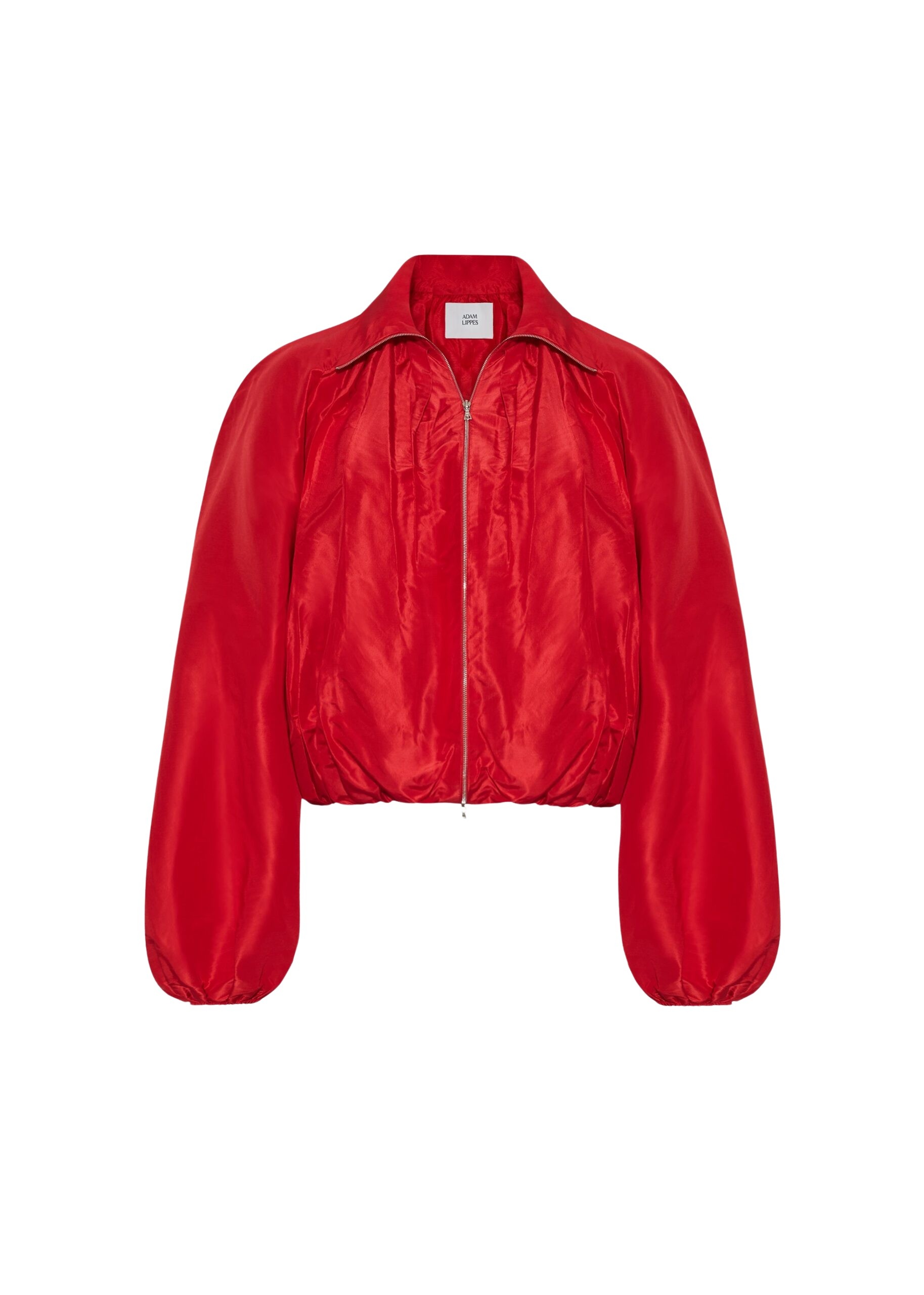 Adam Lippes Simone Jacket in Vermilion