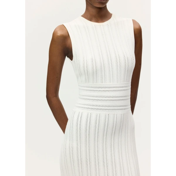Adam Lippes Sloan Dress in Ivory, view 4