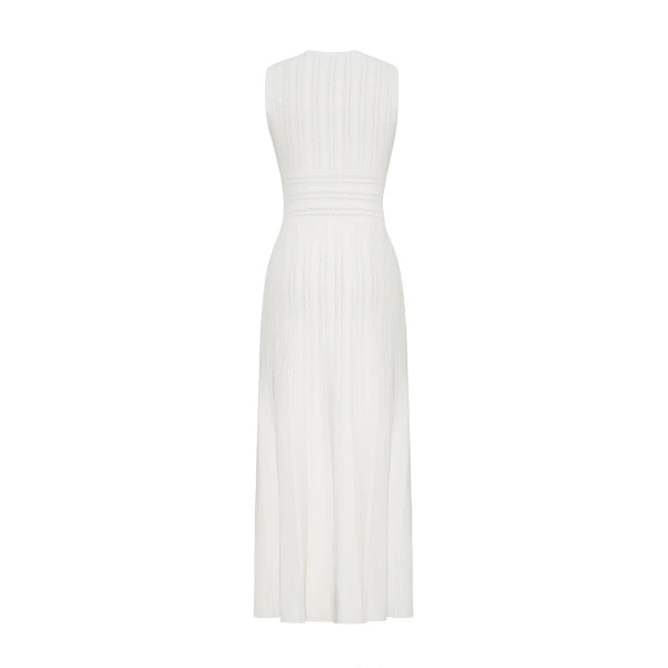 Adam Lippes Sloan Dress in Ivory, view 5