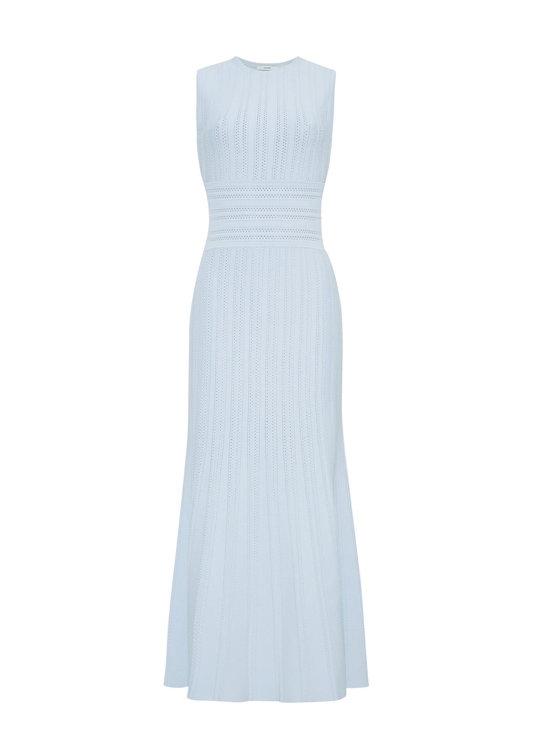Adam Lippes Sloan Dress in Pale Blue