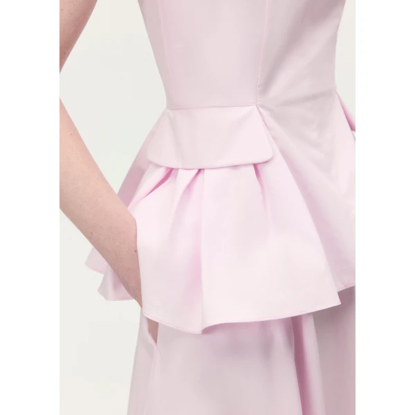 Adam Lippes Soleil Top in Pale Pink, view 4