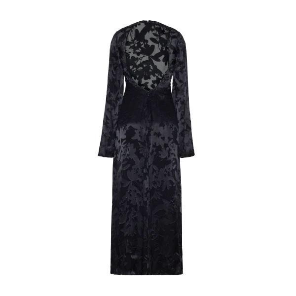 Adam Lippes Sylvia Dress in Black, view 4