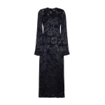 Adam Lippes Sylvia Dress in Black
