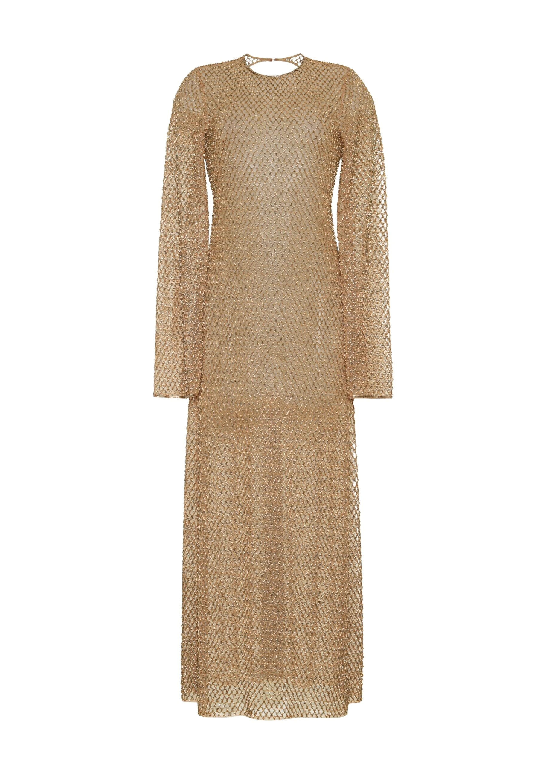 Adam Lippes Sylvia Dress in Gold