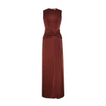 Adam Lippes Talitha Dress in Copper
