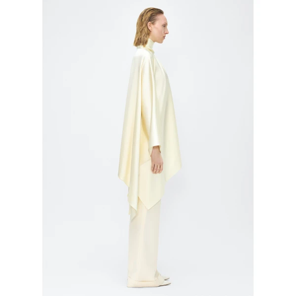 Adam Lippes Tana Top in Cream, view 3