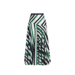 Adam Lippes Thea Skirt in Green Multi