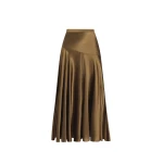 Adam Lippes Thea Skirt in Olive