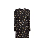 Adam Lippes Tilley Dress in Black Floral